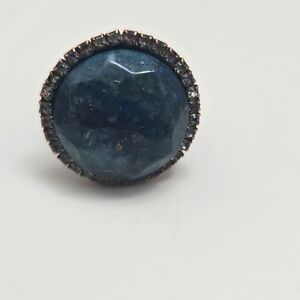 Elegant Blue Stone Ring